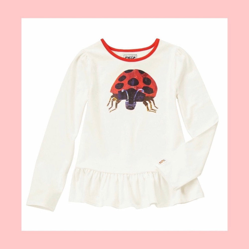 Eric Carle Ladybug Top